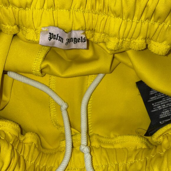 Palm Angels Rainbow Logo-Print Track Shorts - Picture 7 of 8